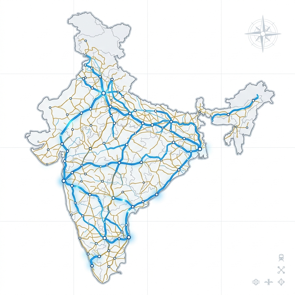 Indian Railway Map